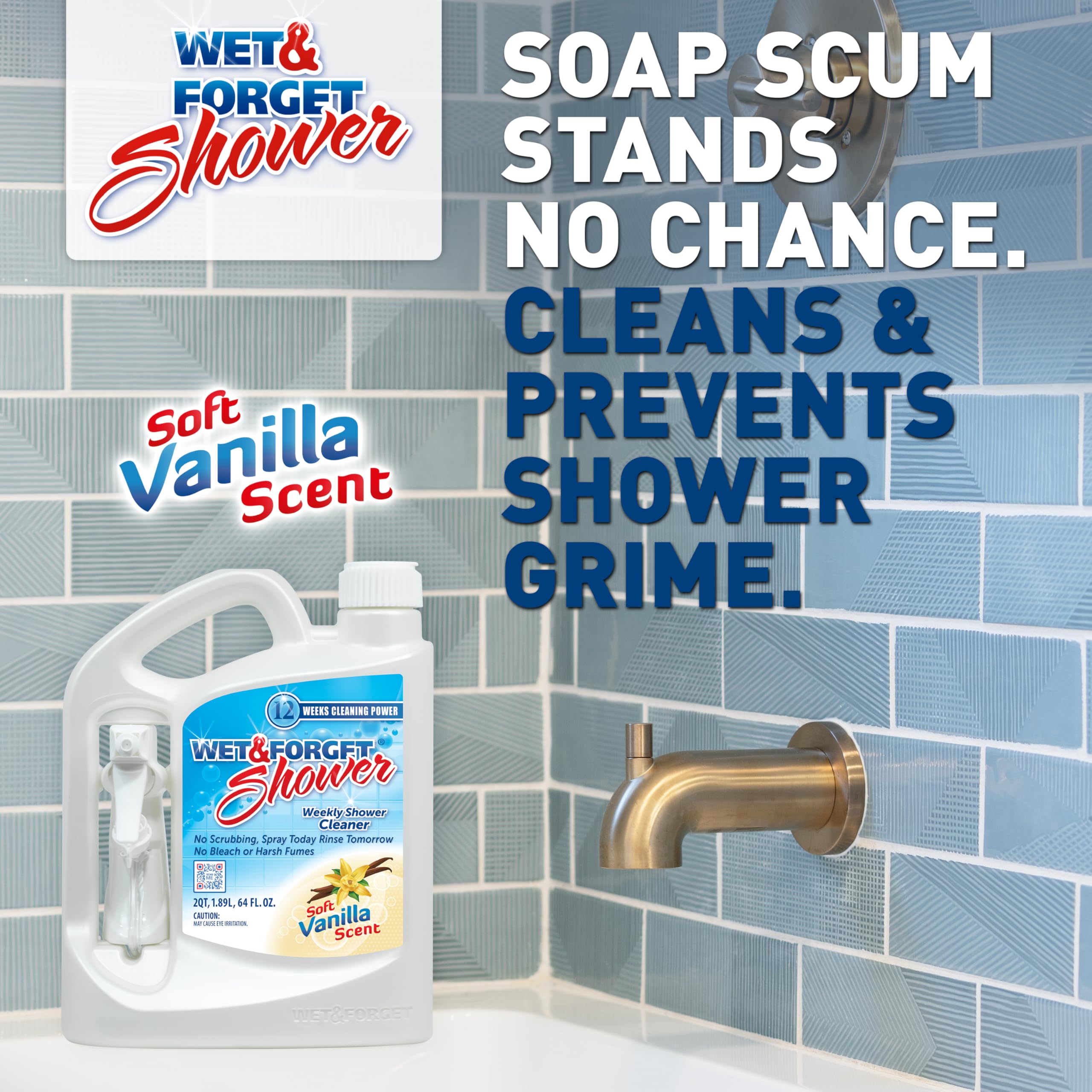 Amazon.com: Wet & Forget Shower Cleaner Multi-Surface Weekly No